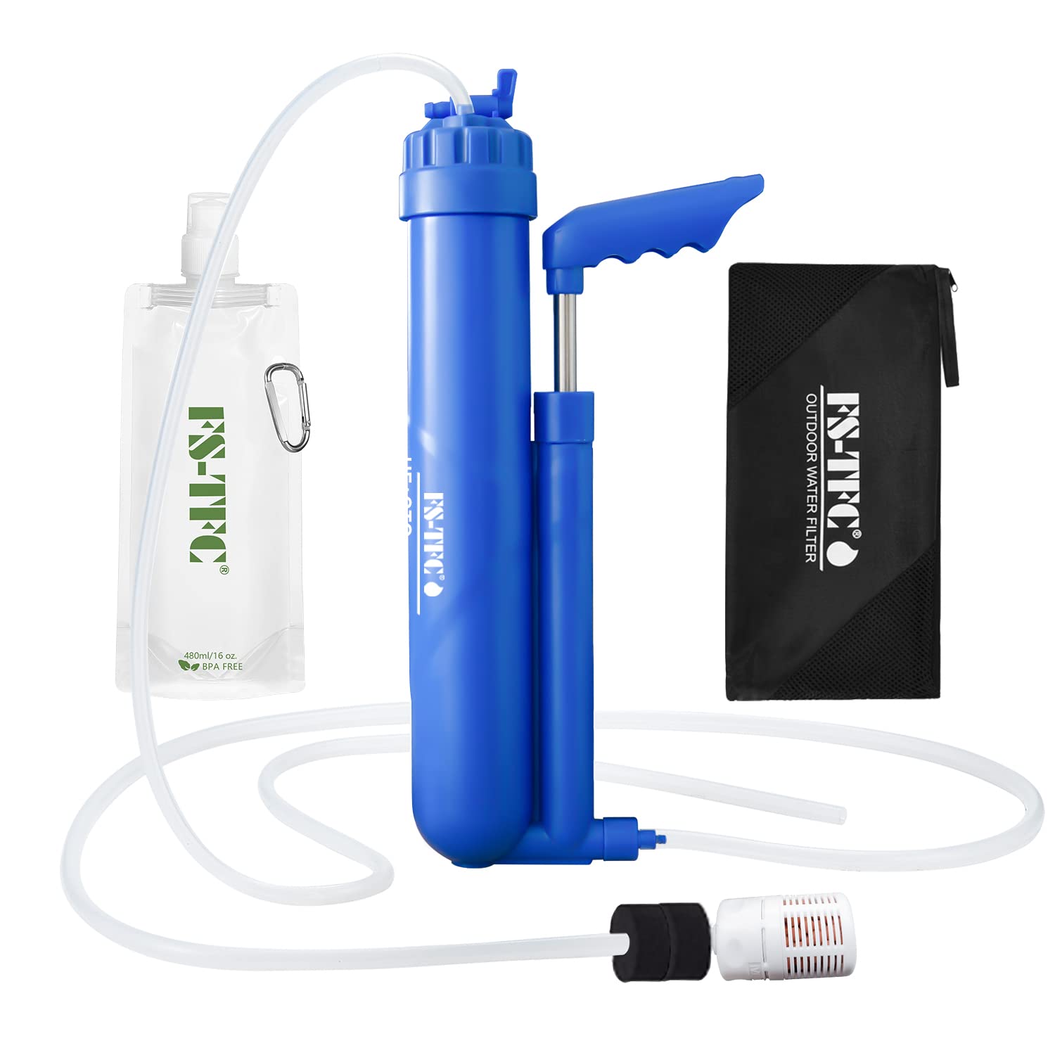Amazon.com: FS-TFC 6-Stage Portable Water Filter 0.01 Micron UF